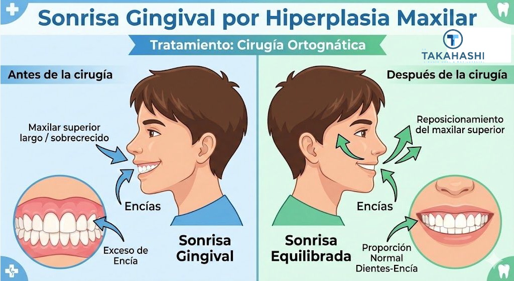 Sonrisa gingival - Dr. Carlos Takahashi